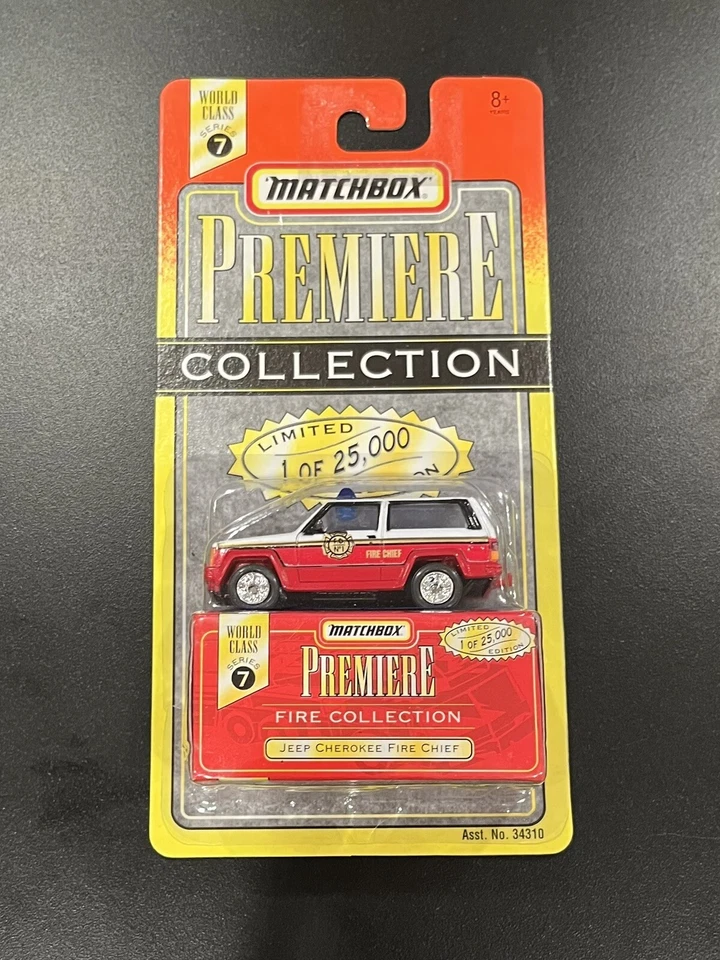MATCHBOX PREMIERE COLLECTION JEEP CHEROKEE FIRE CHIEF MB27-D23 - Image 1 of 1