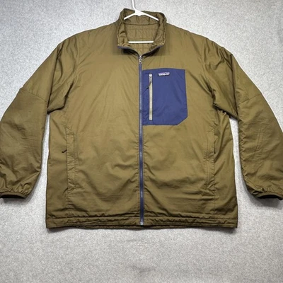Patagonia Snowshot Reversible Jacket Liner Mens 3XL Brown Green Insulated 31660 - Image 1 of 4