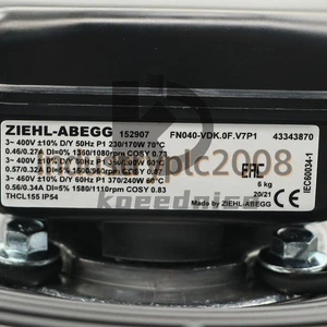 1pcs New Ziehl Abegg FN040-VDK.0F.V7P1 Axial-Flow Fan - Picture 1 of 8