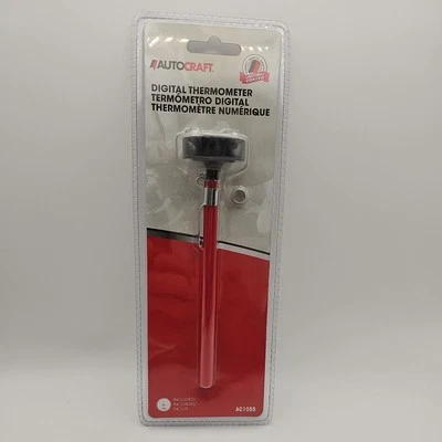 Autocraft Digital Pocket Thermometer – Fast Response HVAC Tool (–58°F to 572°F)