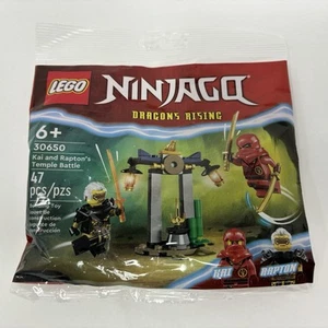 New Lego Kai Rapton Minifigure Polybag Set 30650 Temple Battle Dragon's Rising - Picture 1 of 2