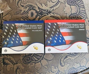 2015 UNITED STATES MINT 28 COIN UNCIRCULATED SET (UNGRADED/LOW MINTAGE) - Picture 1 of 5