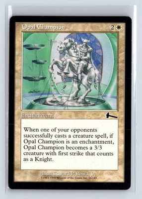 (3x) OPAL CHAMPION – MTG Magic the Gathering Card – Urza's Legacy – Common - Image 1 of 4
