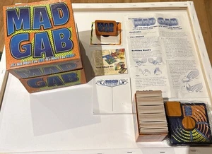 VINTAGE Mad Gab Game COMPLETE Patch Products 1996 Party Game Words Humor - Picture 1 of 3