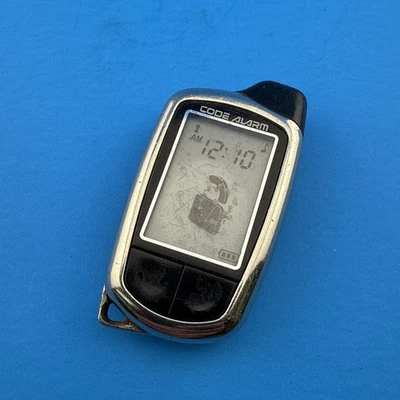 USED CODE ALARM 2-WAY LCD REMOTE START ALARM FOB H50TR35 CATX-MLC H5OTR35 - Image 1 of 3