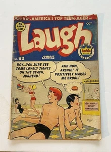 LAUGH COMICS #53 Archie 1952 Betty Bikini Katy Keene Debby Bill Woggon schön! - Bild 1 von 17