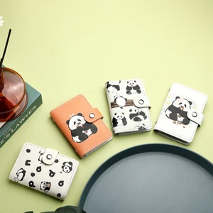 Cute Cute Panda Card Bag Panda Print Card Storage Bag Fashion Card Wallet - Picture 1 of 12