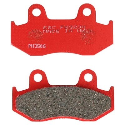 Pastillas de freno traseras Yamaha YFZ450 RY/RZ 2009-2010 carbono grafito Foto 1 de 2