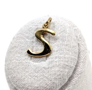 Großer Vintage Anhänger Buchstabe S 585 Gold 14kt Art.-Nr:2038 - Bild 1 von 4