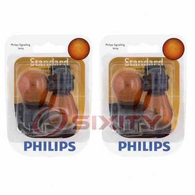 2 bombillas de señal de giro frontal Philips para Buick Regal Rendezvous js Foto 1 de 4