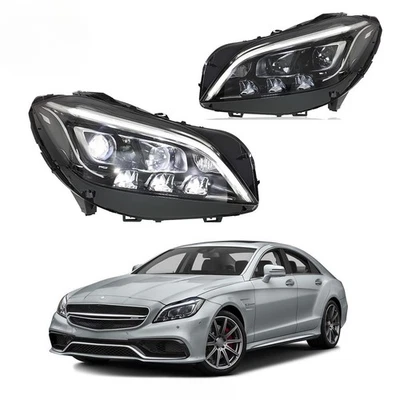 Faro Proyector LED Faro DRL Señal de giro Lámpara para Benz CLS W218 2012-2017 Foto 1 de 4