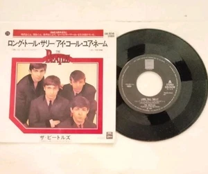 THE BEATLES LONG TALL SALLY / I CALL YOUR NAME 45 Rpm Import Japan New - Picture 1 of 9