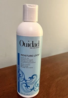 Acondicionador Ouidad Moisture Lock Leave In para cabello rizado, 8,5 OZ / 250 ml Foto 1 de 3