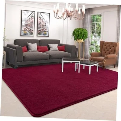  Tapete de área shag moderno para sala de estar, tapete de piso interno lavável 5x7 pés,  - Imagem 1 de 4