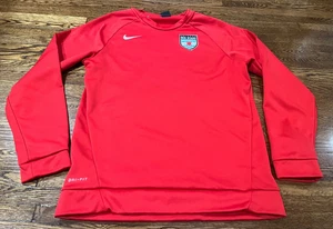 Chicago Red Stars Pullover Men M Red NWSL National Women's Soccer League Nike - Picture 1 of 10