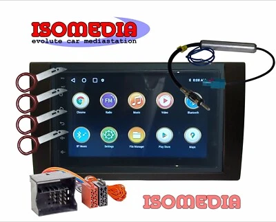 AUTORADIO ANDROID AUDI A4 DAL 2007 A 2008 KIT 4 + 64GB BLUETOOTH E USB - Immagine 1 di 4