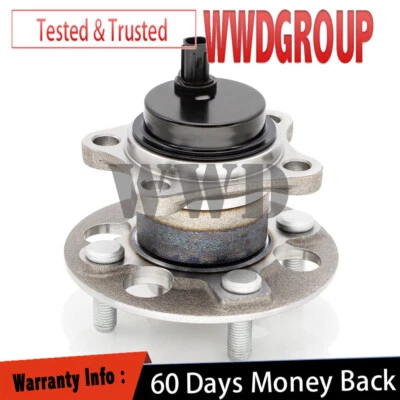 512370 Rear Wheel Hub Bearing For 2012-19 Toyota Prius C 2006-2014 Yaris 2013 IQ - Image 1 of 4