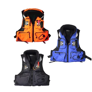 Adult Life Jacket Adjustable Swimming Boating Sailing Fishing Water Sports Vw - Picture 1 of 28