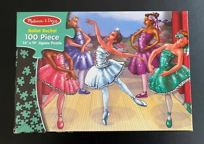 Rompecabezas de 100 piezas recital de ballet Melissa and Doug Foto 1 de 4