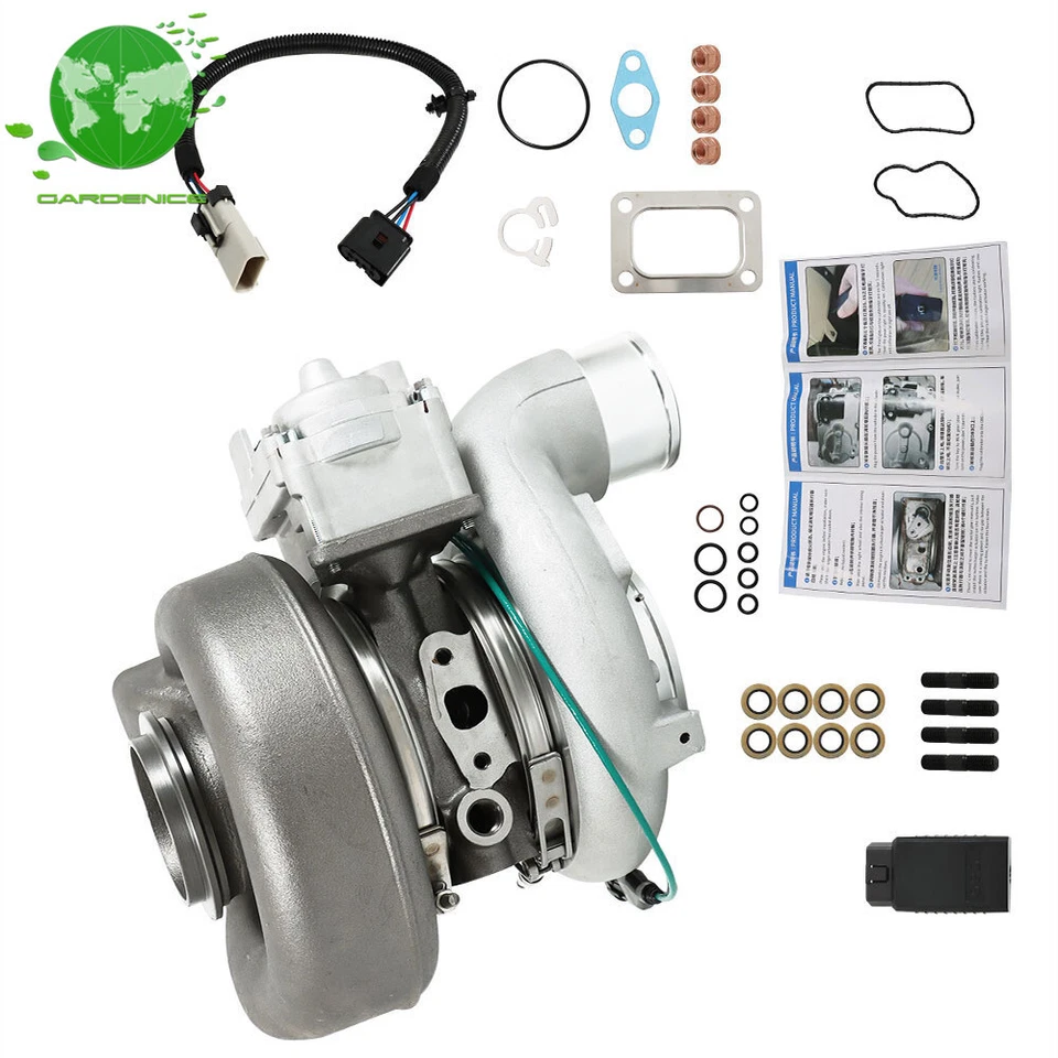 Turbocharger with Actuator For Dodge Ram 2500 3500 Cummins 6.7L Holset 2013-2018 Foto 1 de 4