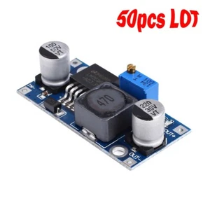 Módulo convertidor de fuente de alimentación reductora ajustable 50 piezas LM2596S DC-DC 3A Buck - Imagen 1 de 7