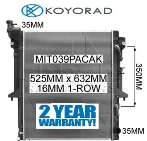 MITSUBISHI TRITON ML 2006-2009 3.5ltr V6 PETROL & 3.2ltr T/D RADIATOR *KOYORAD* - Picture 1 of 3