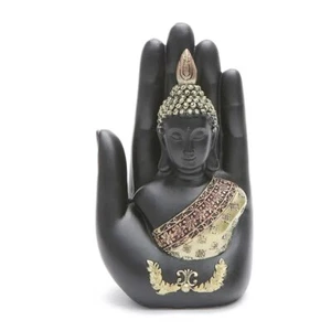 Buda Statue Thailand Buddha Sculpture Resin Hand Made Buddhism Hindu Fengsh - Picture 1 of 10