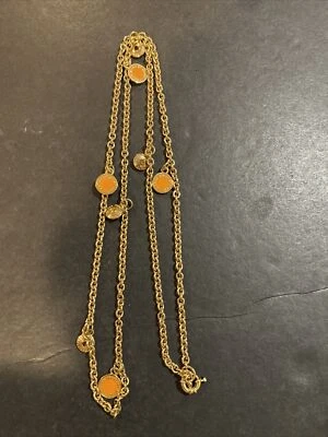 Collar para mujer Marc by Marc Jacobs esmalte cristal tono dorado Foto 1 de 4