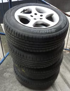 195 65 15 Hankook Sommer, Alukompletträder, 6-8mm, Lkr 100 - Bild 1 von 12