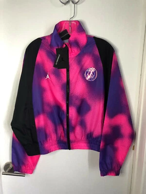 Nike Jordan Paris Saint-Germain Fútbol Club Pista Chaqueta Púrpura Negra L Foto 1 de 4