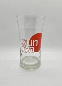 Taza de vidrio transparente Sun Tea vintage - Imagen 1 de 4
