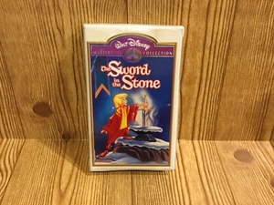 The Sword in the Stone VHS Walt Disney Masterpiece Collection Video tape family  - Picture 1 of 8