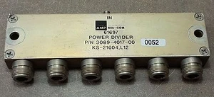 Divisor de potencia KS-21604, L12. AMP M/A-COM - Imagen 1 de 8