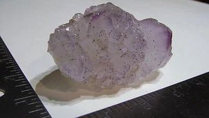 2 1/2" X 3 1/2" Nice! Clear Amethyst Cluster w/ Goethite Sprays - China - Picture 1 of 10