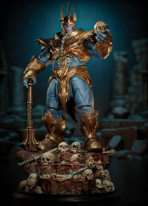 Figura 1/4 estatua pintada del rey Thanos - Imagen 1 de 2