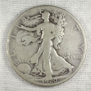 1920-S Silver Walking Liberty Half Dollar