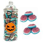 Jelly Filled Brains Halloween Gift Sweets Jar Candy Pick n Mix