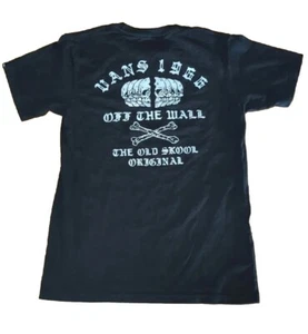 Vans 1966 Off The Wall The Old Skool Orig. Skull & Bones BLK T-shirt Men's Small - Picture 1 of 5