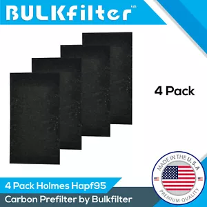 4 Pack Premium Holmes HAPF95 Carbon Filter By BulkFilter - Picture 1 of 3