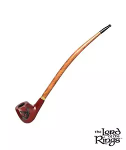 Lord of the Rings Shire Pipes Licensed SMAUG Cherry Wood 11.5" Churchwarden LOTR - Picture 1 of 4