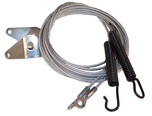 Cadillac Eldorado Biarritz 1972-76 convertible tensión superior lateral cables de retención - Imagen 1 de 4