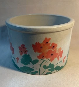 VTG Robinson Ransbottom Roseville Pottery OH Low Jar - Picture 1 of 7