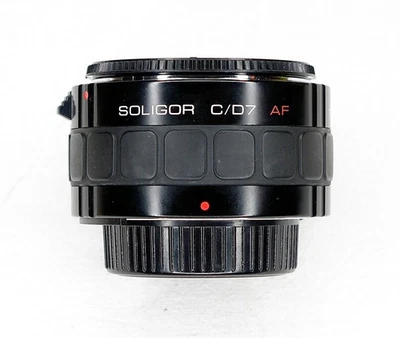 NIKON KENKO SOLIGOR N/AFD 2x TELE CONVERTER C/D7 HÄNDLER DIGITAL 7 PINS - Bild 1 von 4