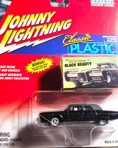 MOC Johnny Lightning Classic Plastic Green Hornets Black Beauty - Picture 1 of 3