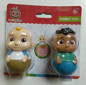 Nueva figura de juguete 2022 CoComelon JJ y Cody Wiggle Wobble tambaleante colorida y gruesa  - Imagen 1 de 6