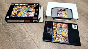 Super Smash Bros en boîte Nintendo 64 N64 PAL FR - Imagen 1 de 16