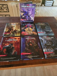 Dungeons and Dragons 5E Buch Konvolut Lot 7 Bücher Ravnica Gähnen Eberron Eiswind - Bild 1 von 19