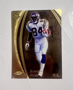 1998 Collector's Edge Masters Gold RC #’d 96/150 Randy Moss Rookie Card Vikings - Picture 1 of 2