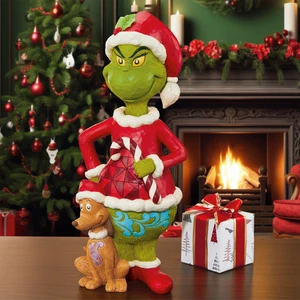Holiday Grinch und Max Statue von Jim Shore - Bild 1 von 12