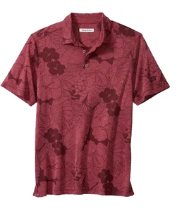 NWT Tommy Bahama Men's Miramar Blooms Floral Polo Shirt - Picture 1 of 2